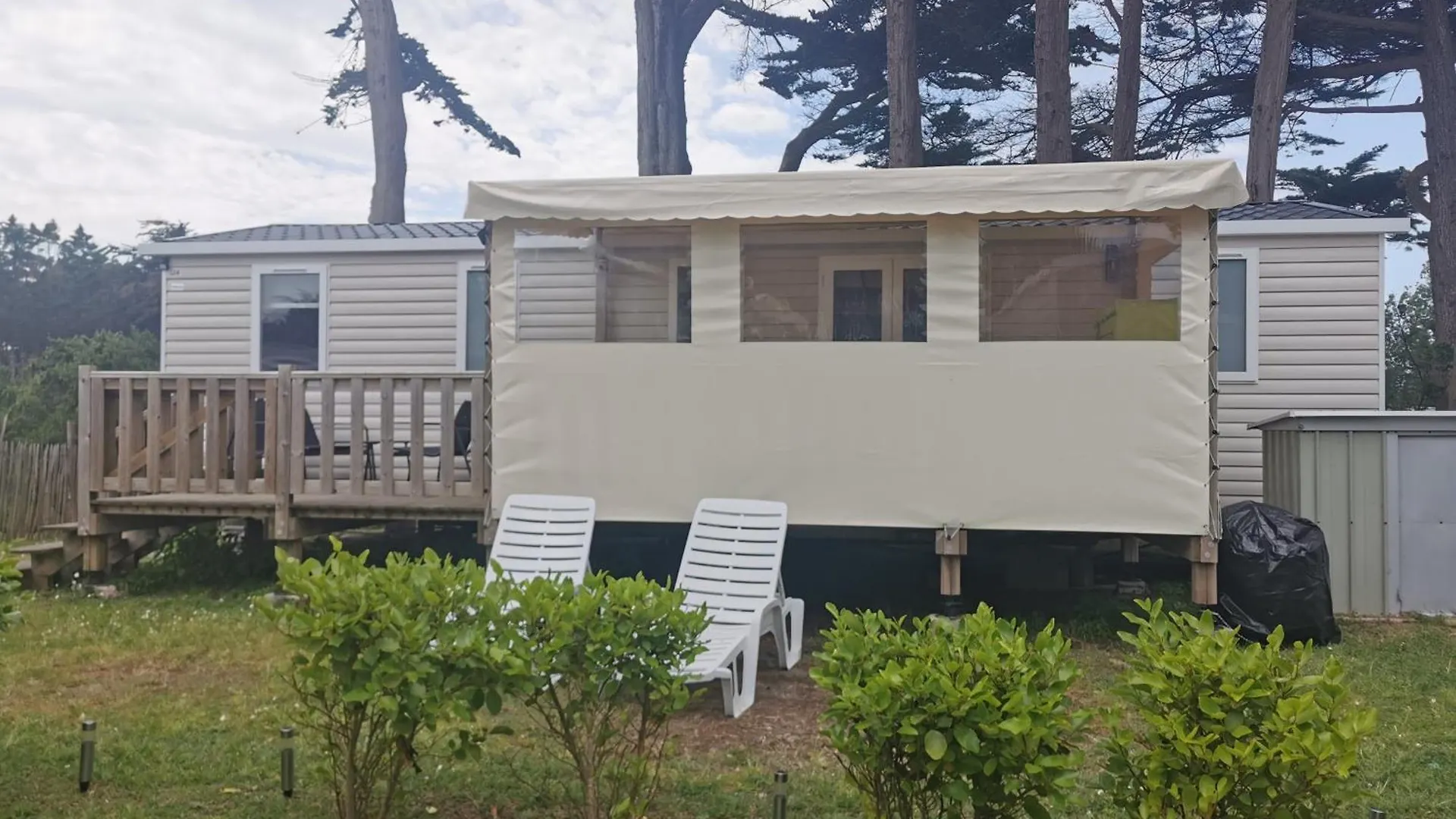 Campeggio Mobilhome Vue Ocean La Costa Breizha Quiberon Francia